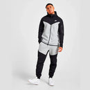 Conjunto Nike Tech Fleece Preto e Cinza