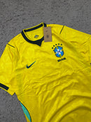 CAMISETA SELEÇÃO BRASILEIRA AMARELA VERSÃO TORCEDOR 2026